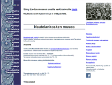 Tablet Screenshot of nautelankoski.net